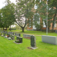 Lapväärtin kirkon hautausmaa